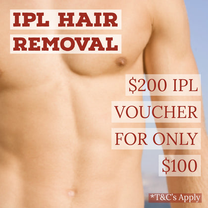 IPL Painless Hair Removal - $200 Voucher for only $100